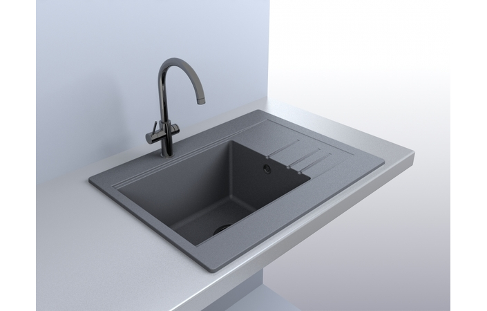 Кухонна мийка BODRUM 650 Grey, MIRAGGIO - Зображення 1863419-827ac.jpg