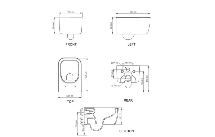 Унітаз підвісний Brio Smart Clean з кришкою soft-close White Gloss GSG Ceramic Design - Зображення 186727709-e163e.jpg