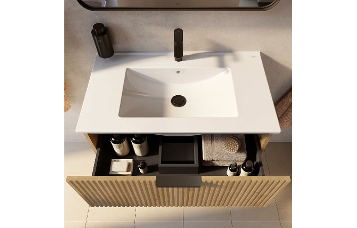 Шафка з умивальником Reef 800 Light Oak A857955464+A3272A4000 Roca - Зображення 186727739-2ada4.jpg