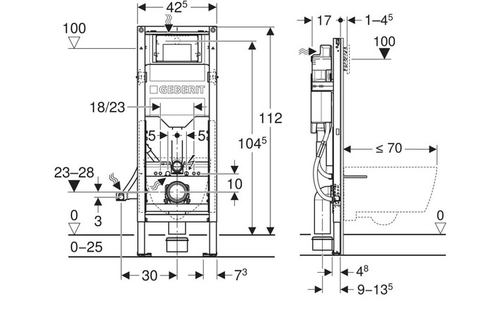 Інсталяція для унітаза Duofix Sigma 111.350.00.6 Geberit - Зображення 186801098-d7fff.jpg