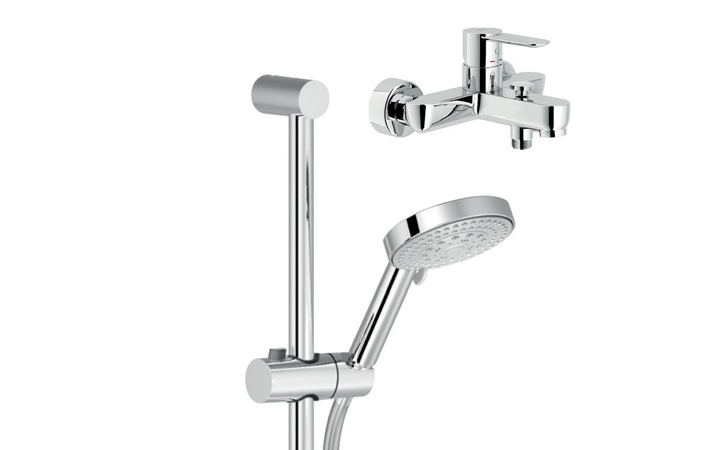 Змішувач для ванни з душовим набором SAND (SA991AD140-66CR), Nobili - Зображення 1