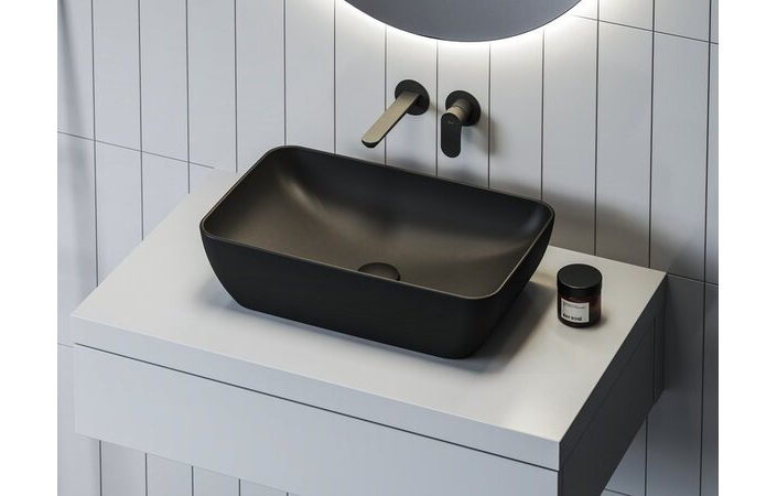 Умивальник UNI 500 R Slim Black matt RAVAK - Зображення 187353970-6f7d0.jpg