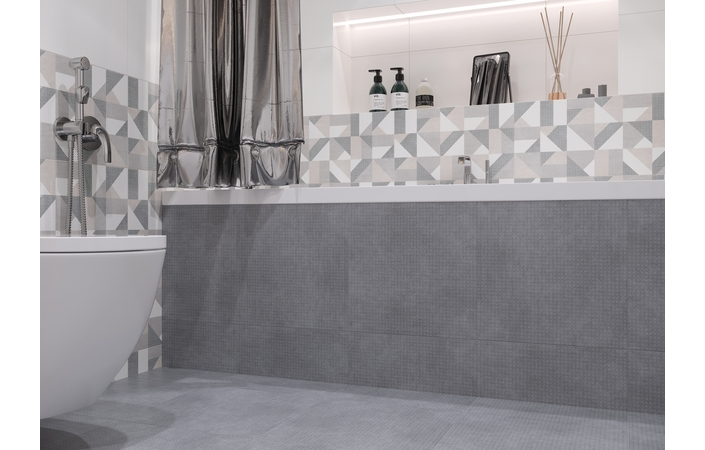 Плитка керамогранитная Moderno серый 400x400x8 Golden Tile - Зображення 1874290-7fd11.jpg