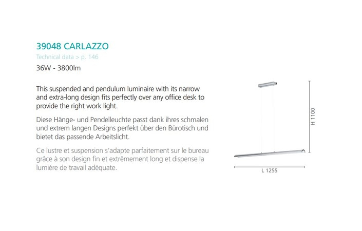 Люстра CARLAZZO LED L-1255 CHROM (39048), EGLO - Зображення 1877613-cd169.jpg