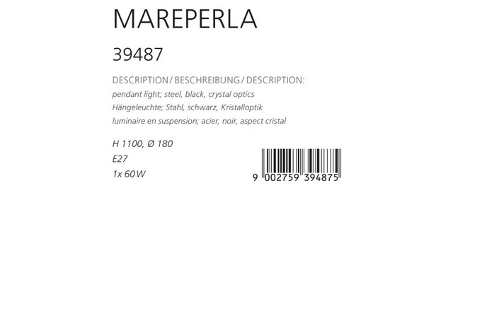 Люстра MAREPERLA (39487), EGLO - Зображення 1878702-bd044.jpg