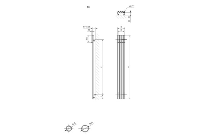 Рушникосушка Rolo Hanger E 1400x150 Ral Brass WLROW140015KBRAE8ORXMX0 Terma - Зображення 188158367-553b2.jpg