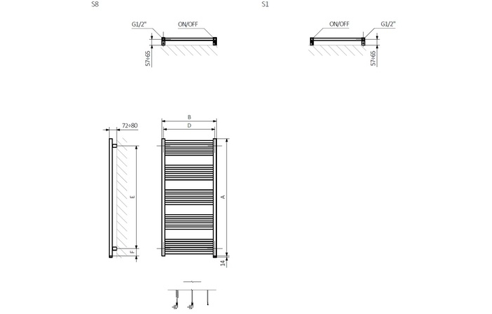 Рушникосушка Fiona One 900х500 WZFIE090050KBRAS1P Terma - Зображення 188158398-9d755.jpg