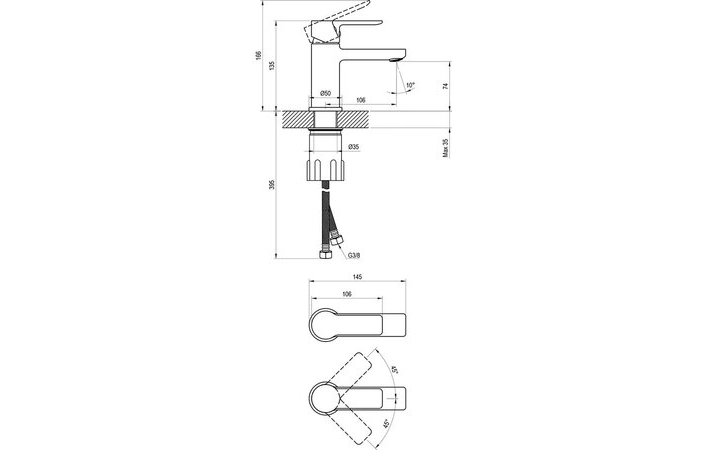 Змішувач для умивальника SL 012.00CR Solar X070482 RAVAK - Зображення 188231974-924b5.jpg
