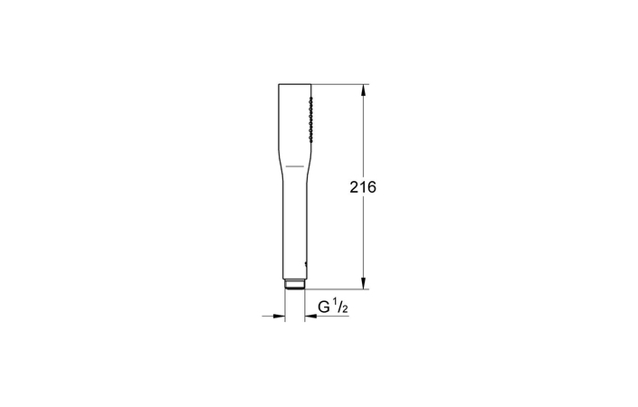 Лейка для ручного душа Euphoria Cosmopolitan Stick 27367000 Grohe - Зображення 1882362-55008.jpg