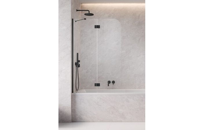 Шторка для ванни Garda Black PND II R 100x150 RADAWAY - Зображення 188598605-938cf.jpg