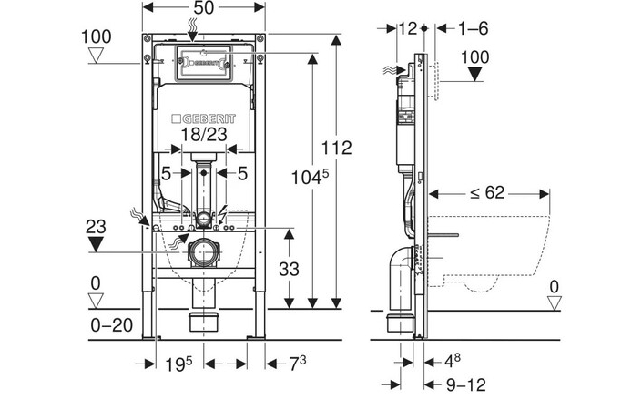 Инсталляция для унитаза H112 Duofix Delta 458.126.00.2 Geberit - Зображення 188672120-c5bf9.jpg