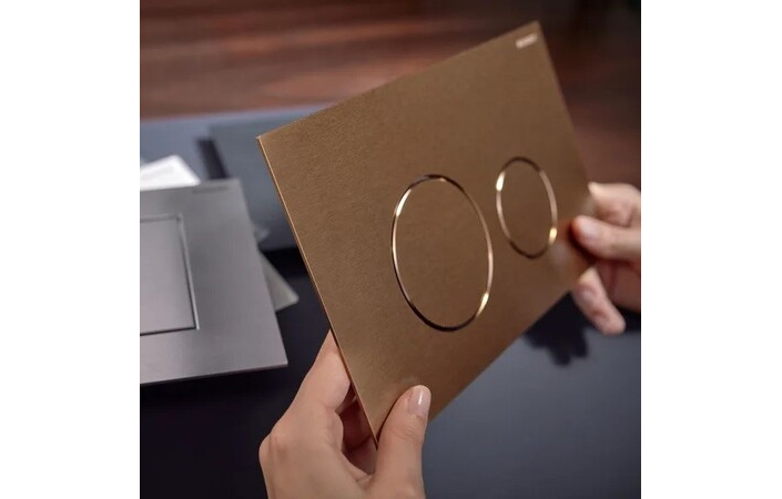 Кнопка зливу Sigma 40 Round 115.628.QB.1 Червоне золото Geberit - Зображення 188746713-f319d.jpg