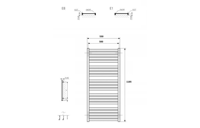 Рушникосушка Marlin One 1185x530 WWMRN118053K916E8P Terma - Зображення 188894686-471b0.jpg