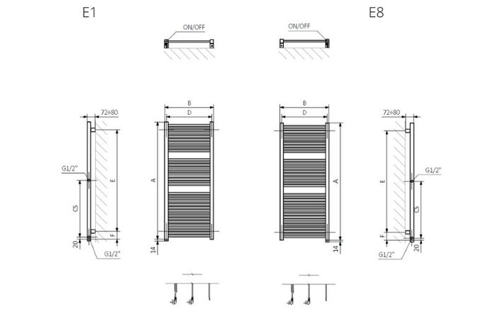 Рушникосушка Mike One 1035x530 Ral Halo WWMIN103053KHALE1P Terma - Зображення 188894694-58bbb.jpg