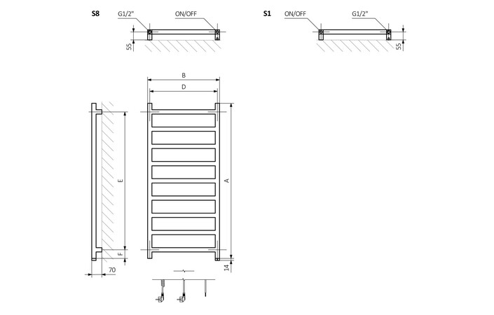 Рушникосушка 1200x500 Simple One WZSIE120050K804S1P Terma - Зображення 189263068-4834c.jpg