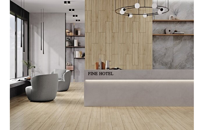 Плитка керамогранитная FN1P70 Fine Wood Бежевий 200x650x7 Golden Tile - Зображення 189413567-abed9.jpg
