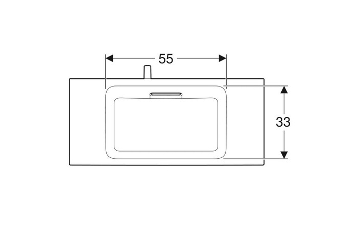 Умивальник One 90 500.395.01.1 Geberit - Зображення 189637650-fd55c.jpg