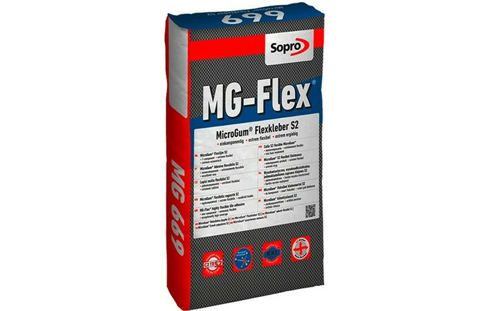 Клей для плитки Sopro MG-Flex S2 669 (15 кг) - Зображення 1