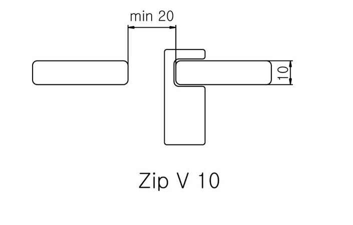 Крючок для полотенцесушителя ZIP V 10 Chrom Terma - Зображення 1898808-3ffc6.jpg
