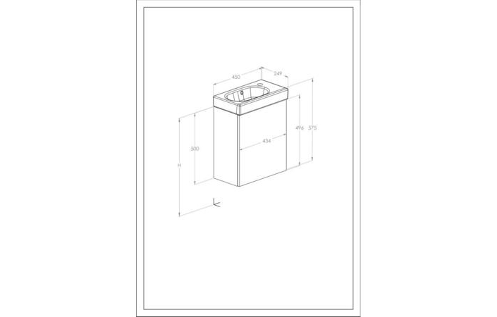 Шафка з умивальником Mini-N A852445806 Roca - Зображення 190236966-59e29.jpg