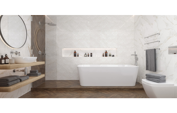 Плитка стінова Sentimento білий 300x600x9 Golden Tile - Зображення 1903848-62914.jpg