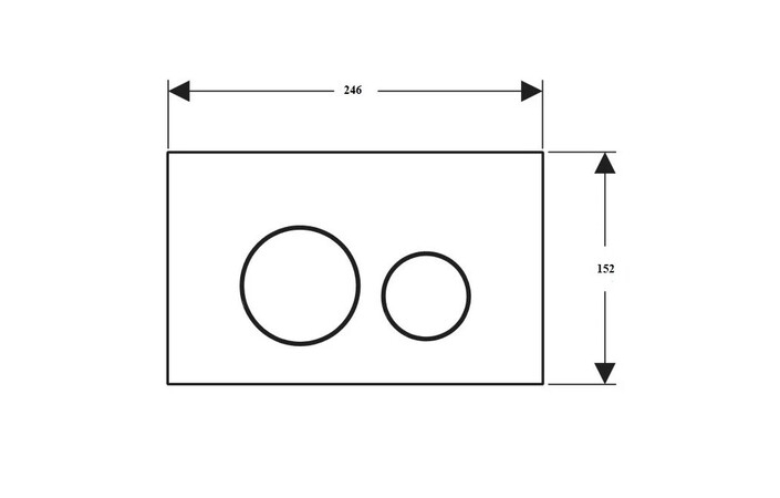 Кнопка зливу Sigma 40 Round 115.628.JT.1 білий matt Geberit - Зображення 190763255-16fbc.jpg