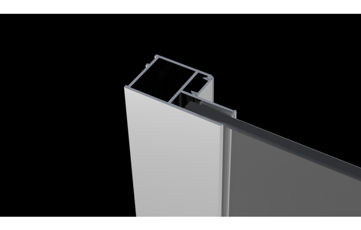 Профиль расширительный к боковой стенке S1 Idea Black KDJ RADAWAY - Зображення 1909093-316b0.jpg
