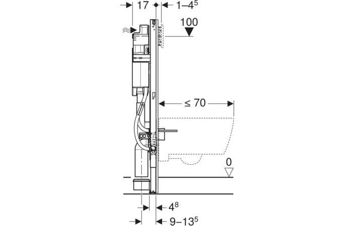 Інсталяція для унітазу Duofix Sigma 12 см 111.375.00.6 Geberit - Зображення 191211258-feaa6.jpg