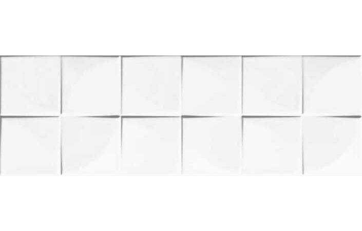 Плитка стінова Quadra White RECT 250x750x9 Ceramika Color - Зображення 1913824-283bf.jpg