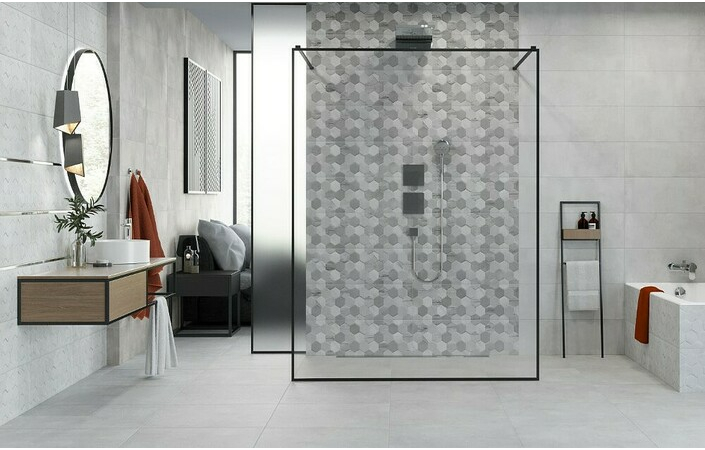 Плитка стінова Polaris Mix Hexagon RECT 250x750 Ceramika Color - Зображення 1914554-83426.jpg