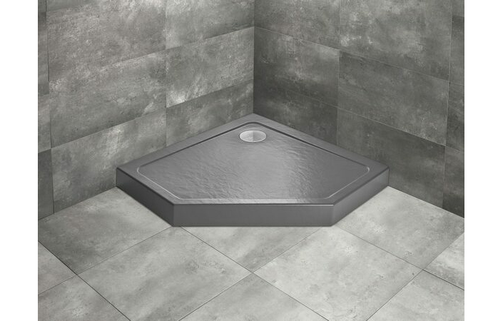 Душовий піддон Doros PT Compact Stone Anthracite 90x90 см, RADAWAY - Зображення 1917058-26bdd.jpg