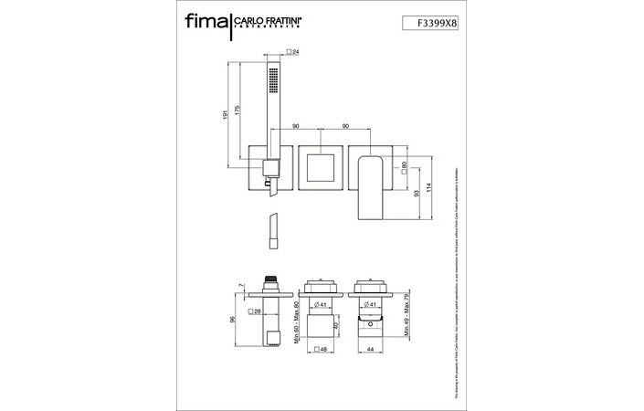 Змішувач для душу Fit (F3399X8CR) Fima - Зображення 1919347-47758.jpg