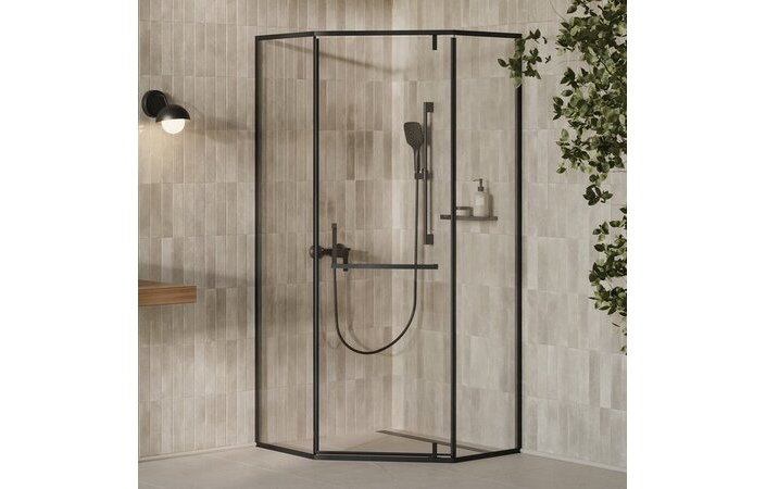 Душова кабіна X-Point Slim XPSHP3 90 чорний Transparent RAVAK - Зображення 192376163-86aa9.jpg