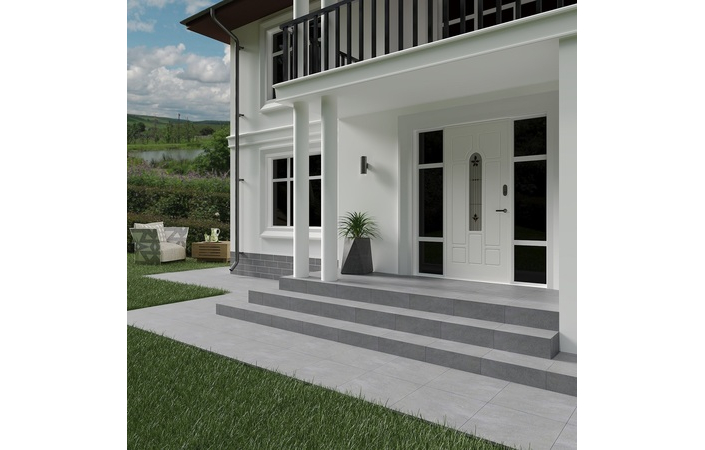 Плитка керамогранітна U102 Grys SZKL MAT 603x603 Paradyz - Зображення 1930956-c0068.jpg