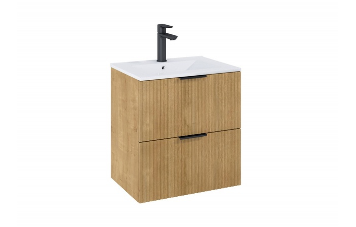 Шафка з умивальником Reef 600 Light Oak A857954464+A3272A3000 Roca - Зображення 193097524-64c64.jpg