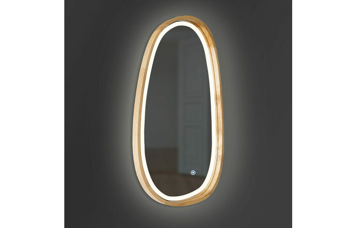 Зеркало Dali Slim LED 550x850 Natural Oak Luxury Wood - Зображення 1931956-93242.jpg