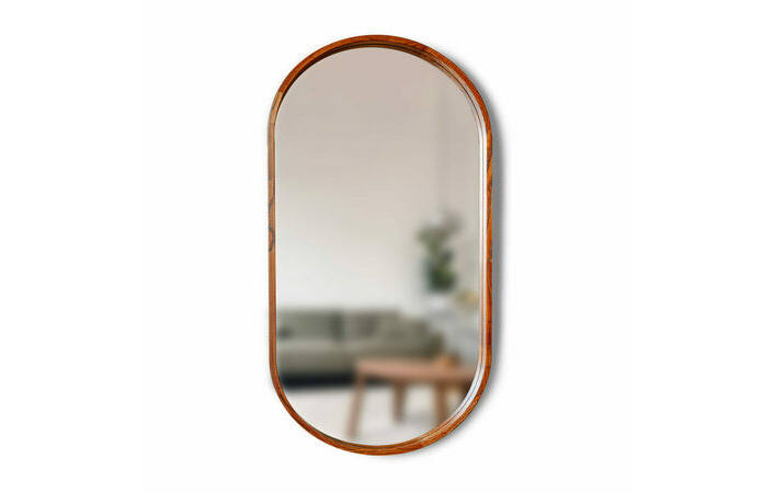 Зеркало Freedom Slim 500x800 Cognac Luxury Wood - Зображення 1931967-82599.jpg