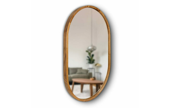 Зеркало Freedom Slim 500x800 Mahogany Luxury Wood - Зображення 1931969-138bd.jpg