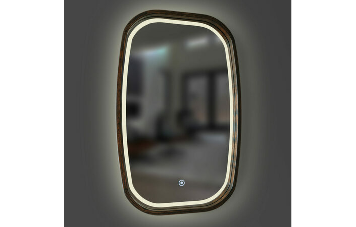 Зеркало New Art Slim LED 550x850 Venge Luxury Wood - Зображення 1932041-1a696.jpg