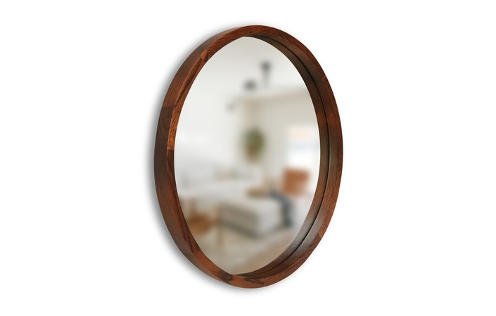 Зеркало Perfection Slim D600 Cognac Luxury Wood - Зображення 1932086-c5a77.jpg
