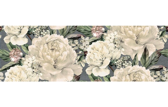 Плитка настенная Gracia Grey Flower SAT 200x600x8,5 Cersanit - Зображення 1932096-9f901.jpg