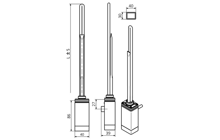 ТЕН прихованого монтажу One P 300W California Beige Terma - Зображення 193323692-83826.jpg