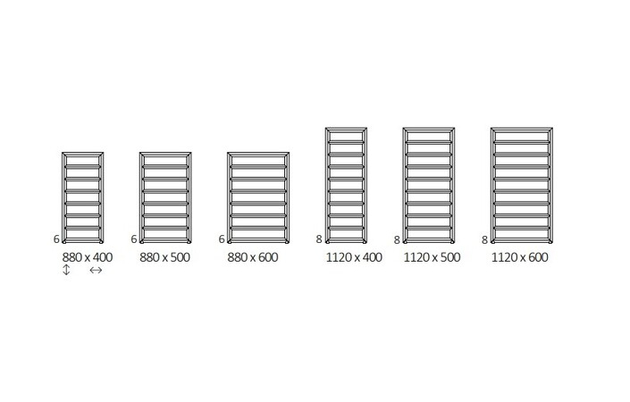 Рушникосушка Diamond 1120x400 Ral Raw Metal WGDIM112040KRAWSX Terma - Зображення 193771074-dc2ff.jpg