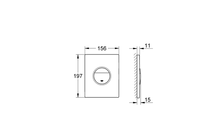 Кнопка зливу Nova Cosmopolitann 38765KV0 Grohe - Зображення 194068803-7a991.jpg