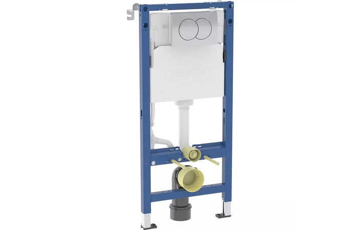 Комплект Інсталяція для унітаза Duofix Delta + Кнопка зливу Delta01 хром 458.133.21.3 GEBERIT - Зображення 195867288-ddb75.jpg