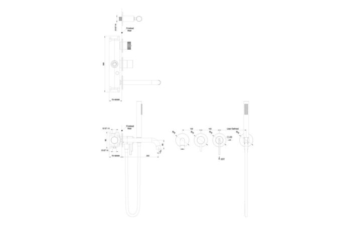 Смеситель для ванны ORI никель брашированный 08032N EMPORIA - Зображення 197671886-17df1.jpg