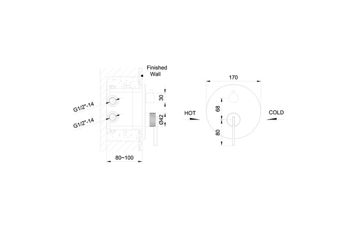 Змішувач ORI gun metal 08042BN EMPORIA - Зображення 197671897-f79bc.jpg