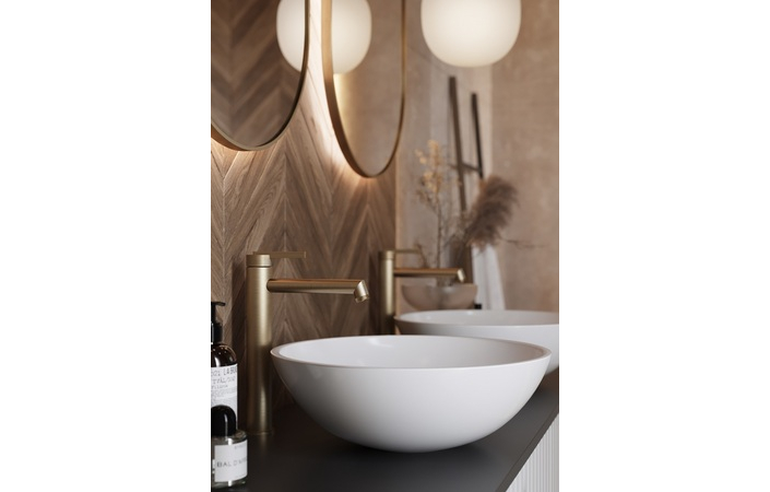 Змішувач для умивальника ORI золотий брашований 08011GN EMPORIA - Зображення 197671899-c4ca4.jpg