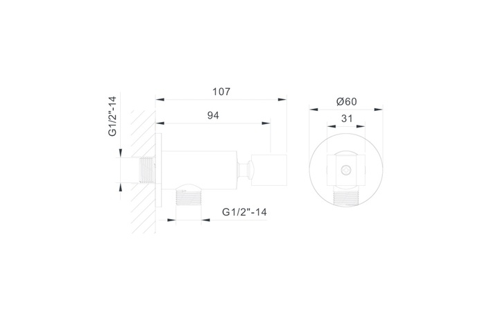 Подключение душевого шланга gun metal 04080BN EMPORIA - Зображення 197671923-7f3ff.jpg