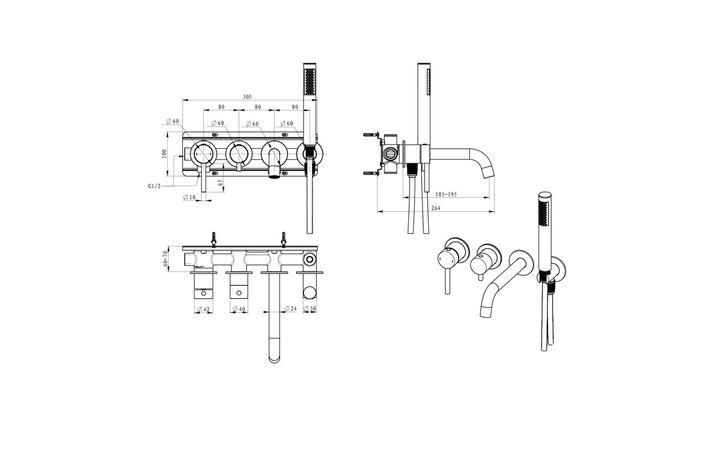 Змішувач для ванни FLY хром 03032CHR EMPORIA - Зображення 197721848-8d961.jpg